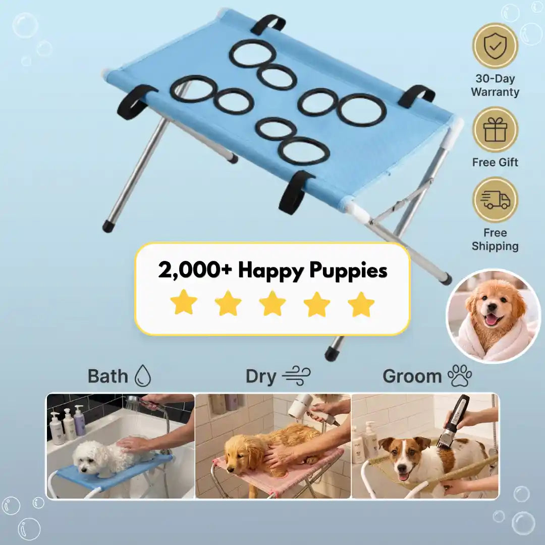 PawNest pet grooming hammock main image