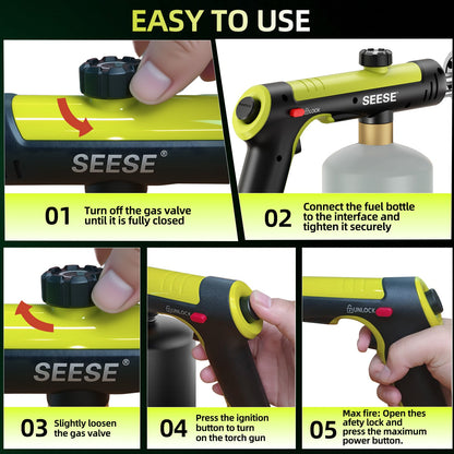 SEESE Propane Torch Gun - BBQ Use