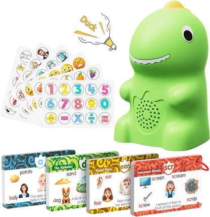 LexiRex Talking Phonics Learning Pen with dinosaur design