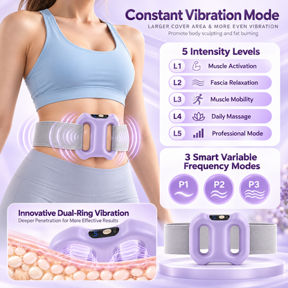 RelaxRing™ Vibration Fascia Massager with Belt