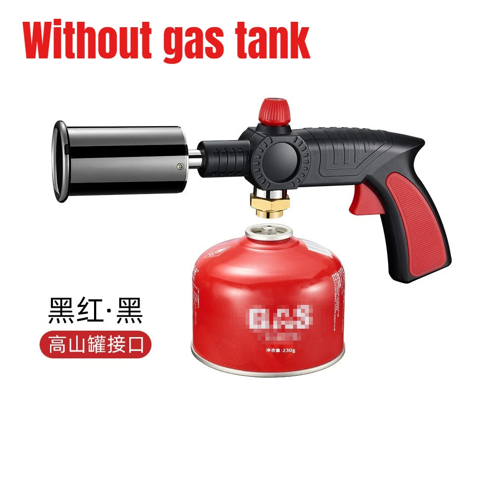 High Firepower Flamethrower, Mountain Jar, Windproof Lighter, Outdoor BBQ Kitchen Stylish and Efficient Igniter Gadgets for Men